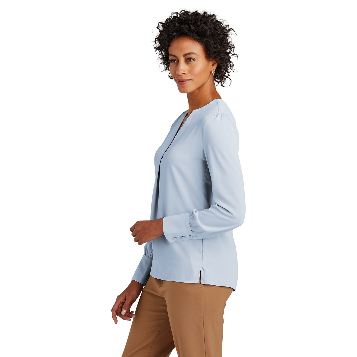 Deep Black Blouses - Brooks Brothers - Elegant Satin