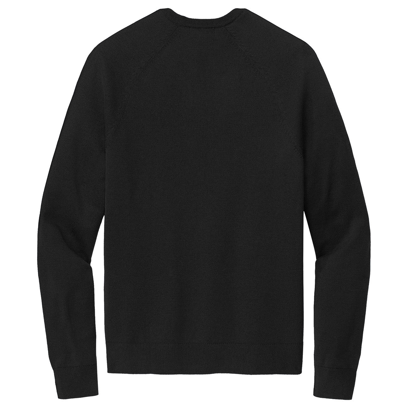 Deep Black Sweater - Brooks Brothers - Cotton Stretch V-Neck