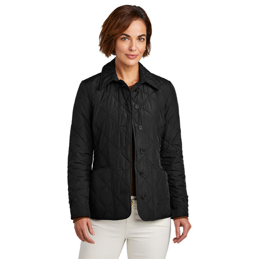 Deep Black Jackets - Brooks Brothers - Stylish Quilted
