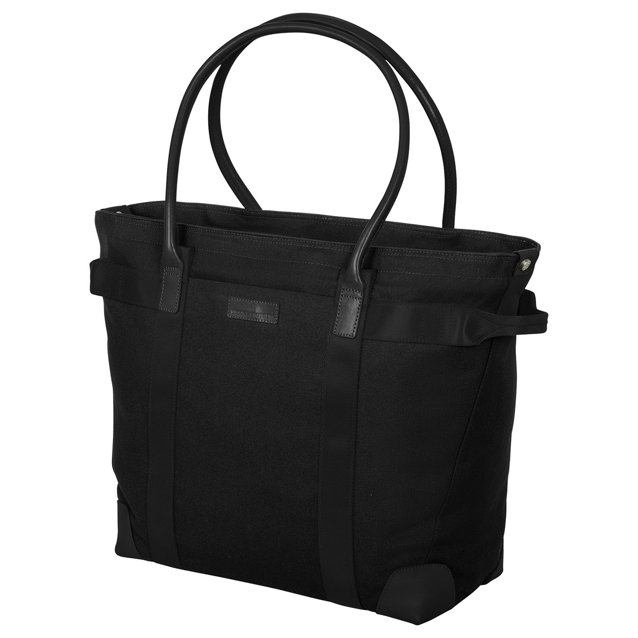 Black Tote Bag - Brooks Brothers - Stylish Canvas Design