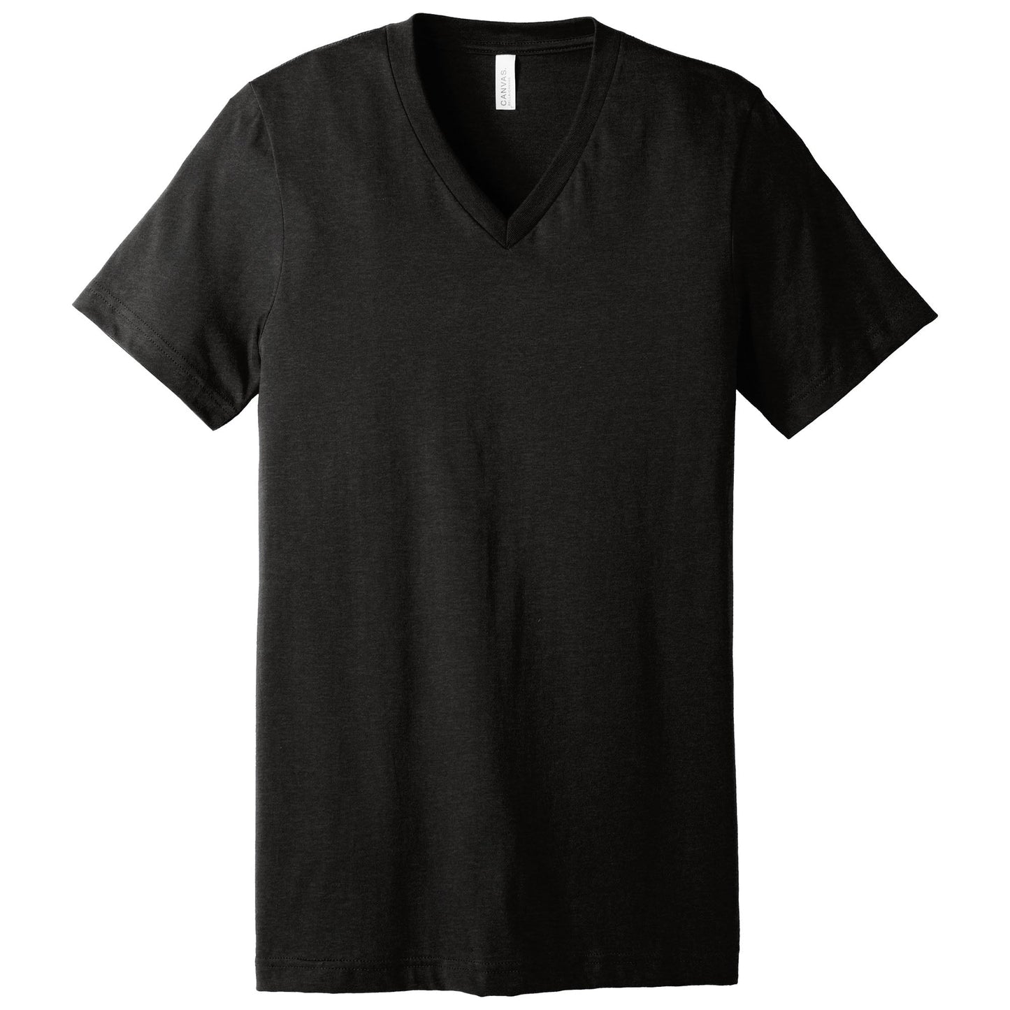 Black Heather T-Shirt - Bella + Canvas - Soft Cotton Blend