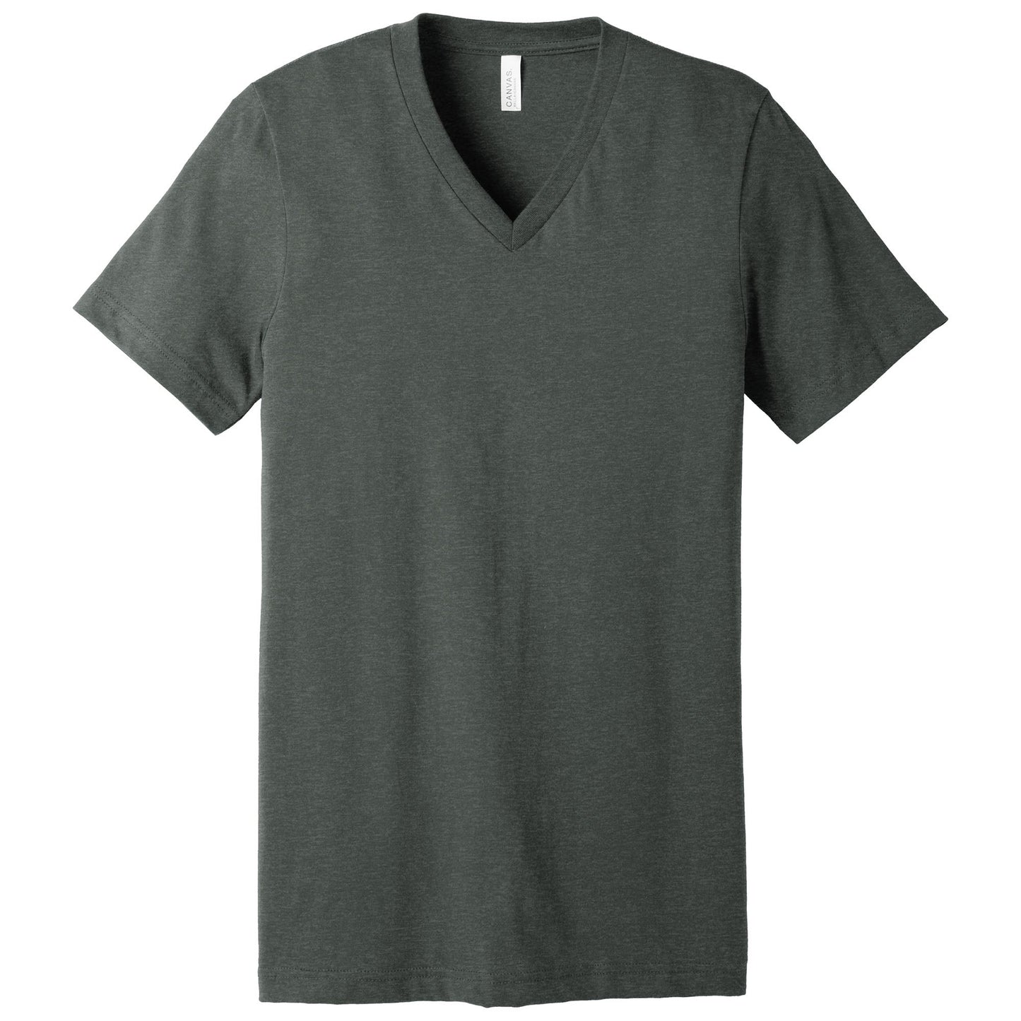 Black Heather T-Shirt - Bella + Canvas - Soft Cotton Blend