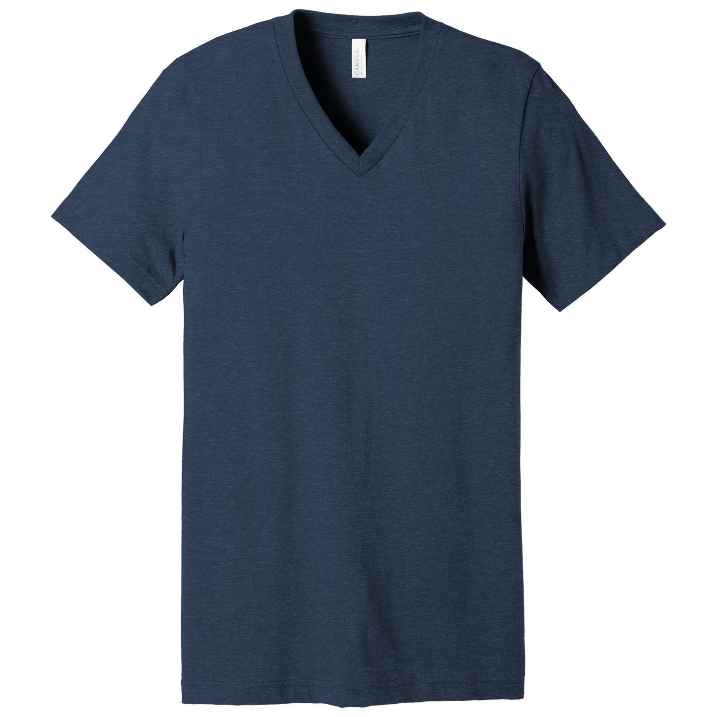 Black Heather T-Shirt - Bella + Canvas - Soft Cotton Blend