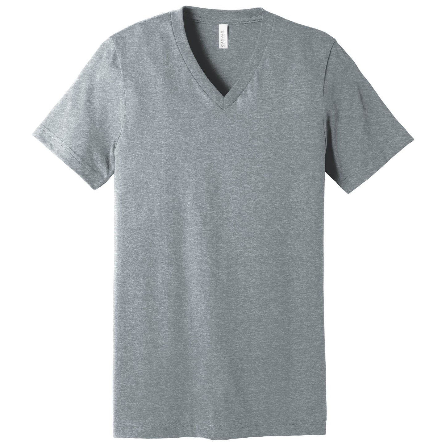 Black Heather T-Shirt - Bella + Canvas - Soft Cotton Blend