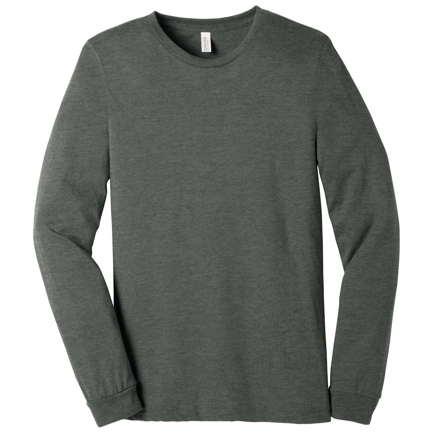 Black Heather T-Shirt - Bella + Canvas - Comfortable Fit