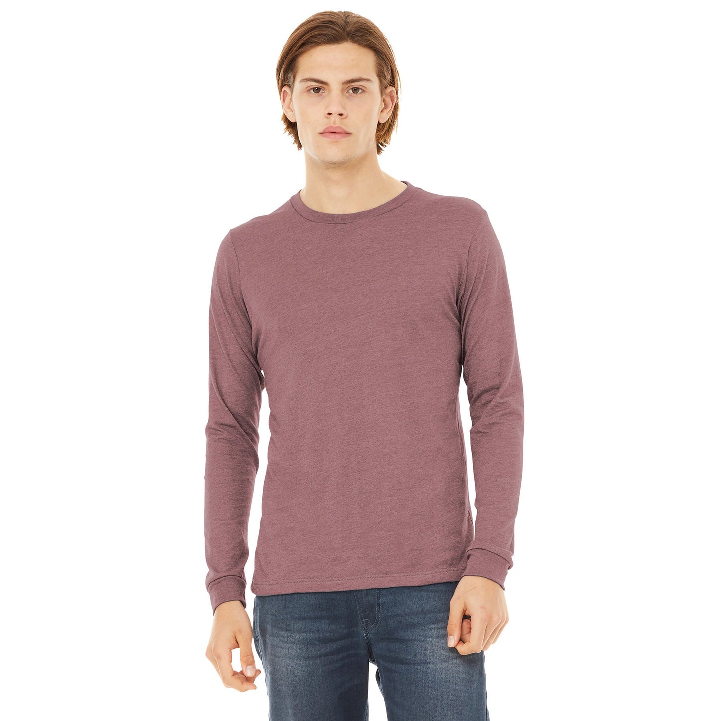 Black Heather T-Shirt - Bella + Canvas - Comfortable Fit