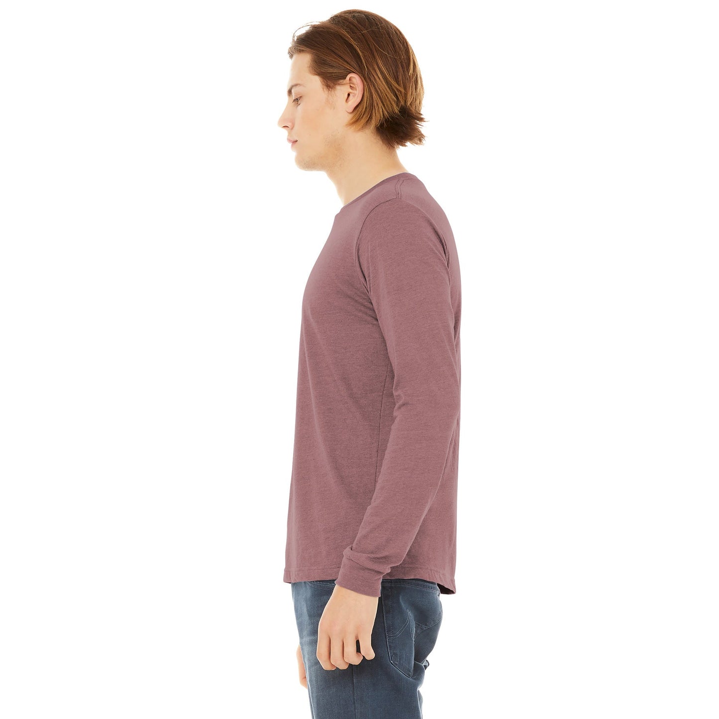 Black Heather T-Shirt - Bella + Canvas - Comfortable Fit