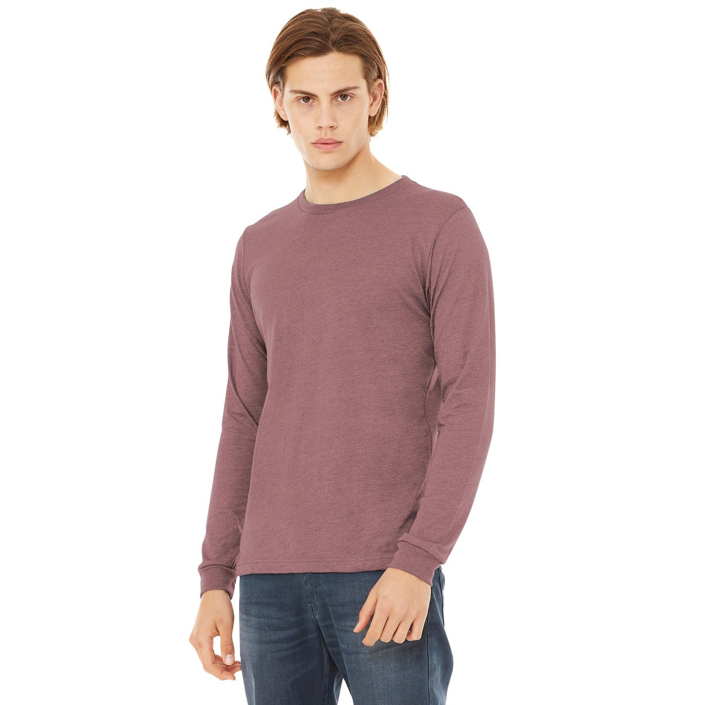Black Heather T-Shirt - Bella + Canvas - Comfortable Fit