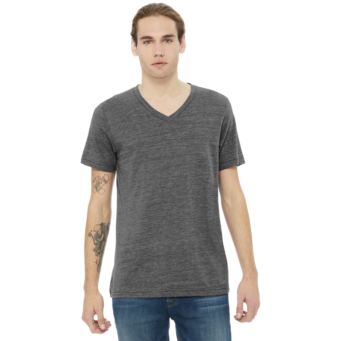 Asphalt Slub T-Shirts - Bella + Canvas - Soft Jersey