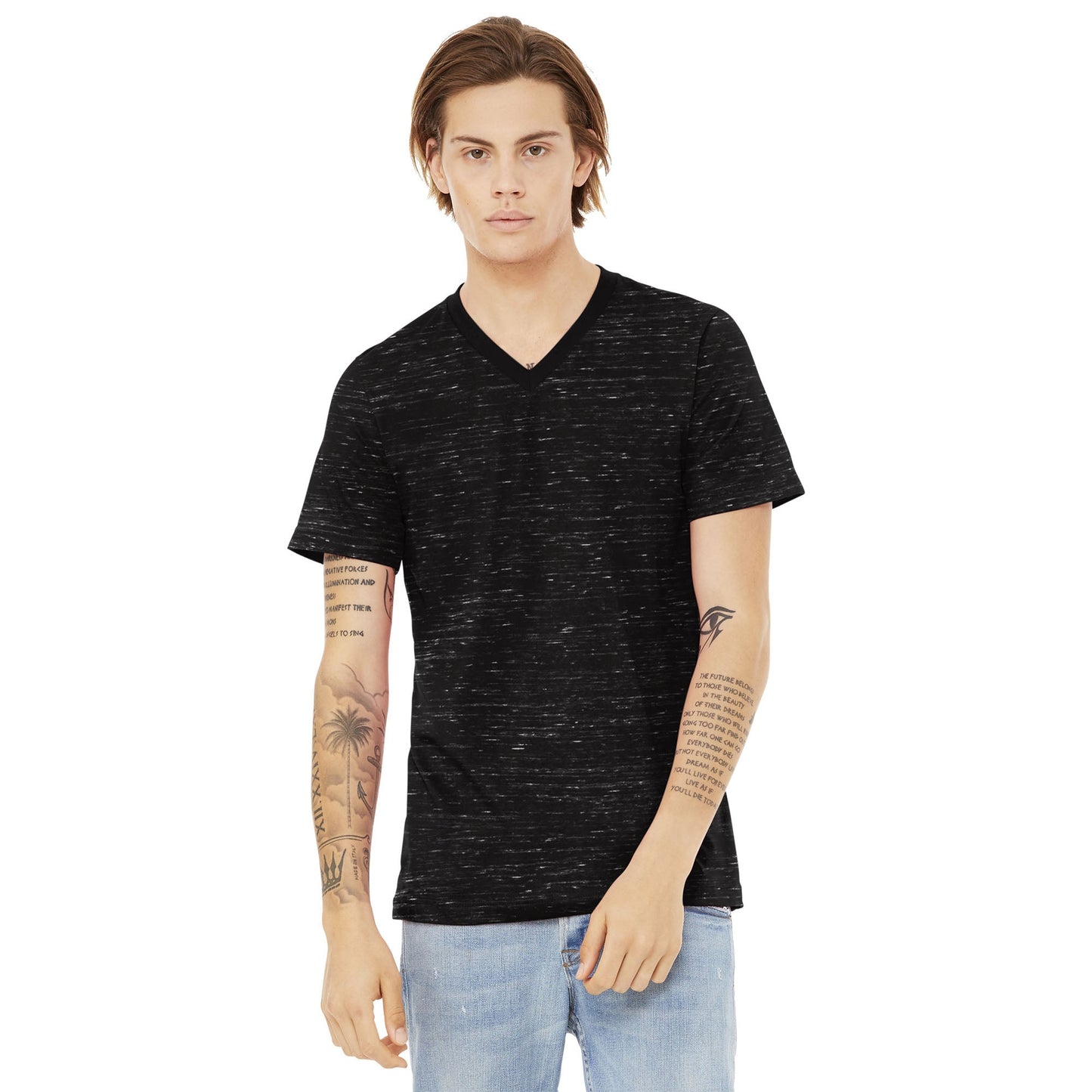 Asphalt Slub T-Shirts - Bella + Canvas - Soft Jersey