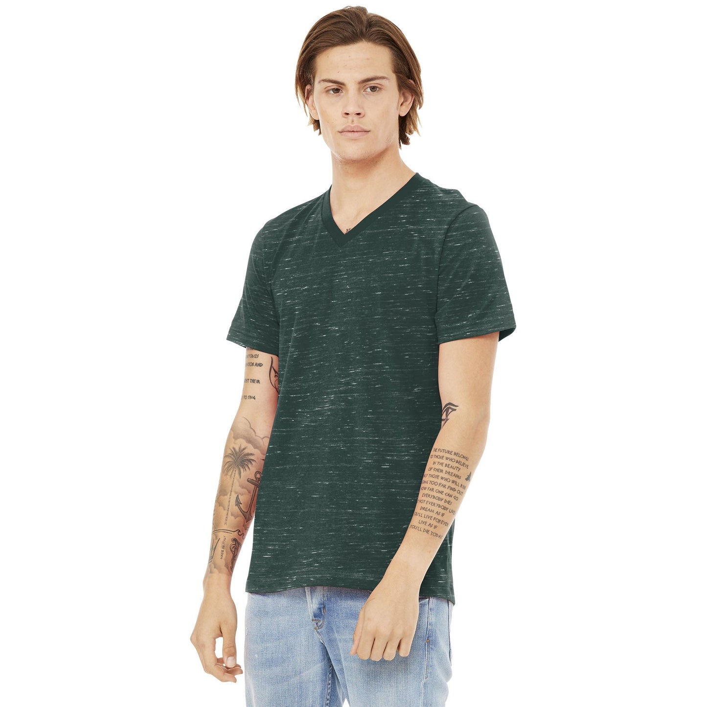 Asphalt Slub T-Shirts - Bella + Canvas - Soft Jersey