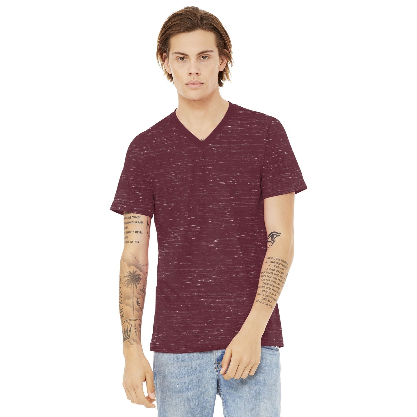 Asphalt Slub T-Shirts - Bella + Canvas - Soft Jersey