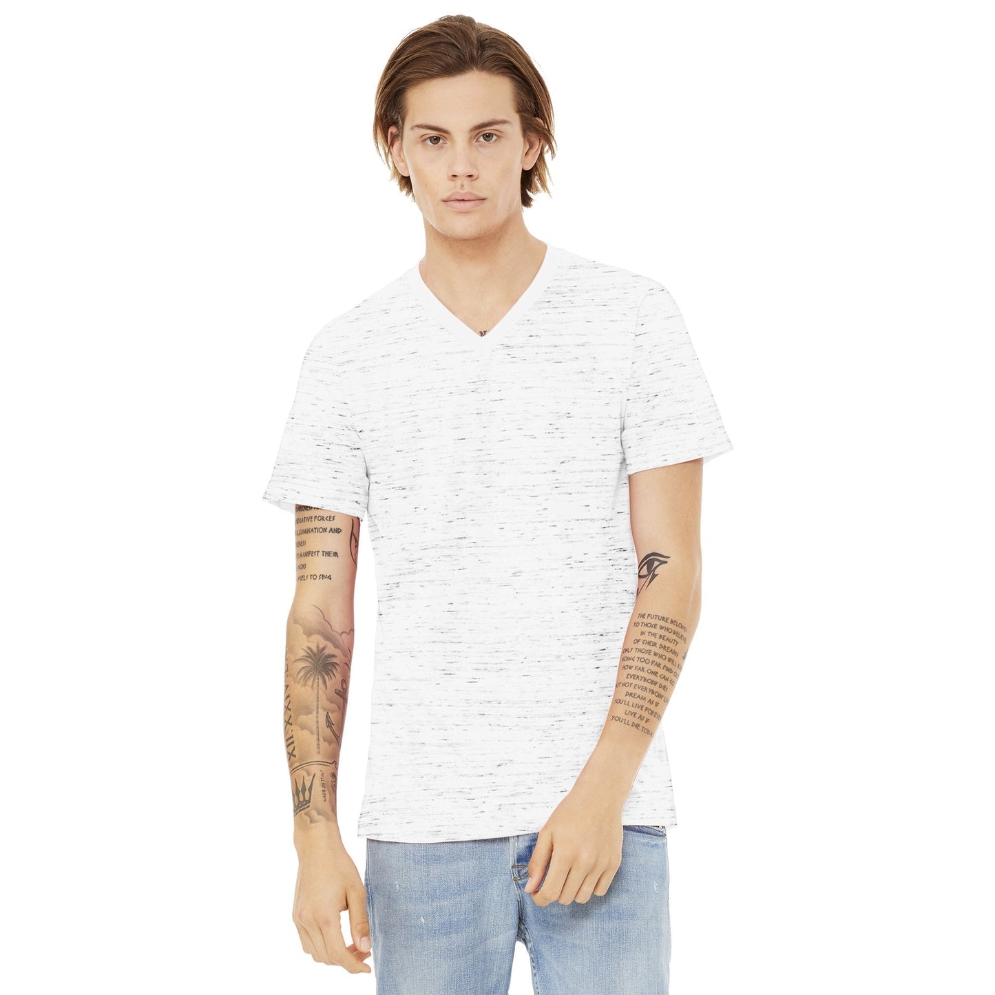 Asphalt Slub T-Shirts - Bella + Canvas - Soft Jersey