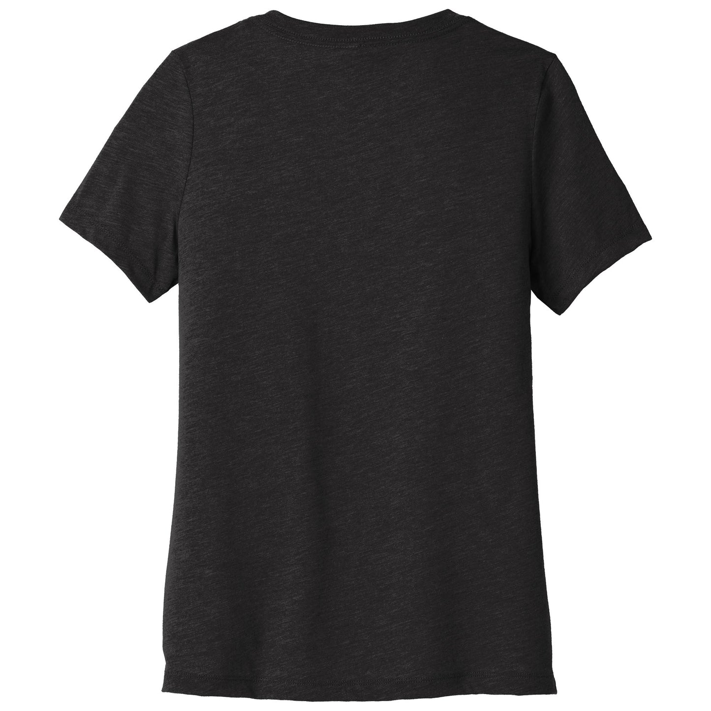 Black Heather T-Shirt - Bella + Canvas - Relaxed Fit