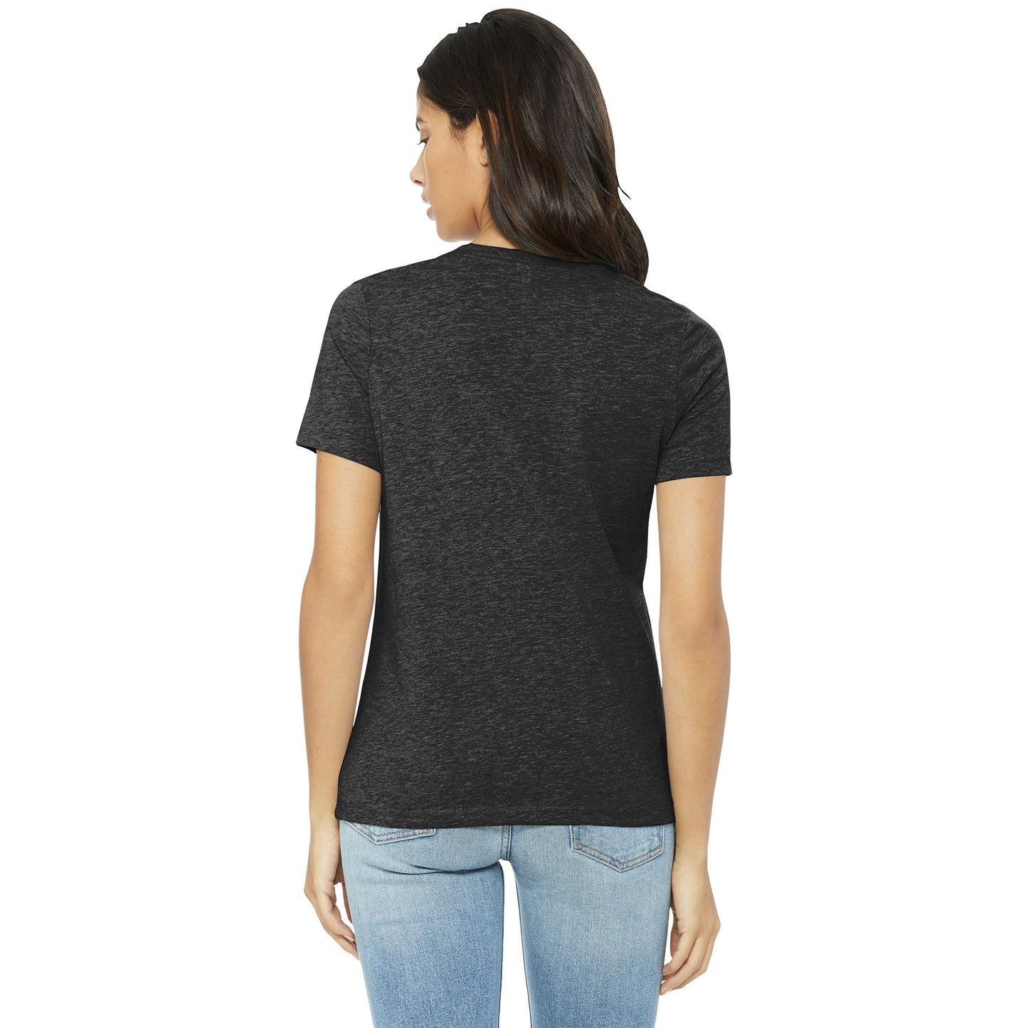 Charcoal Black T-Shirt - Bella + Canvas - Relaxed Fit