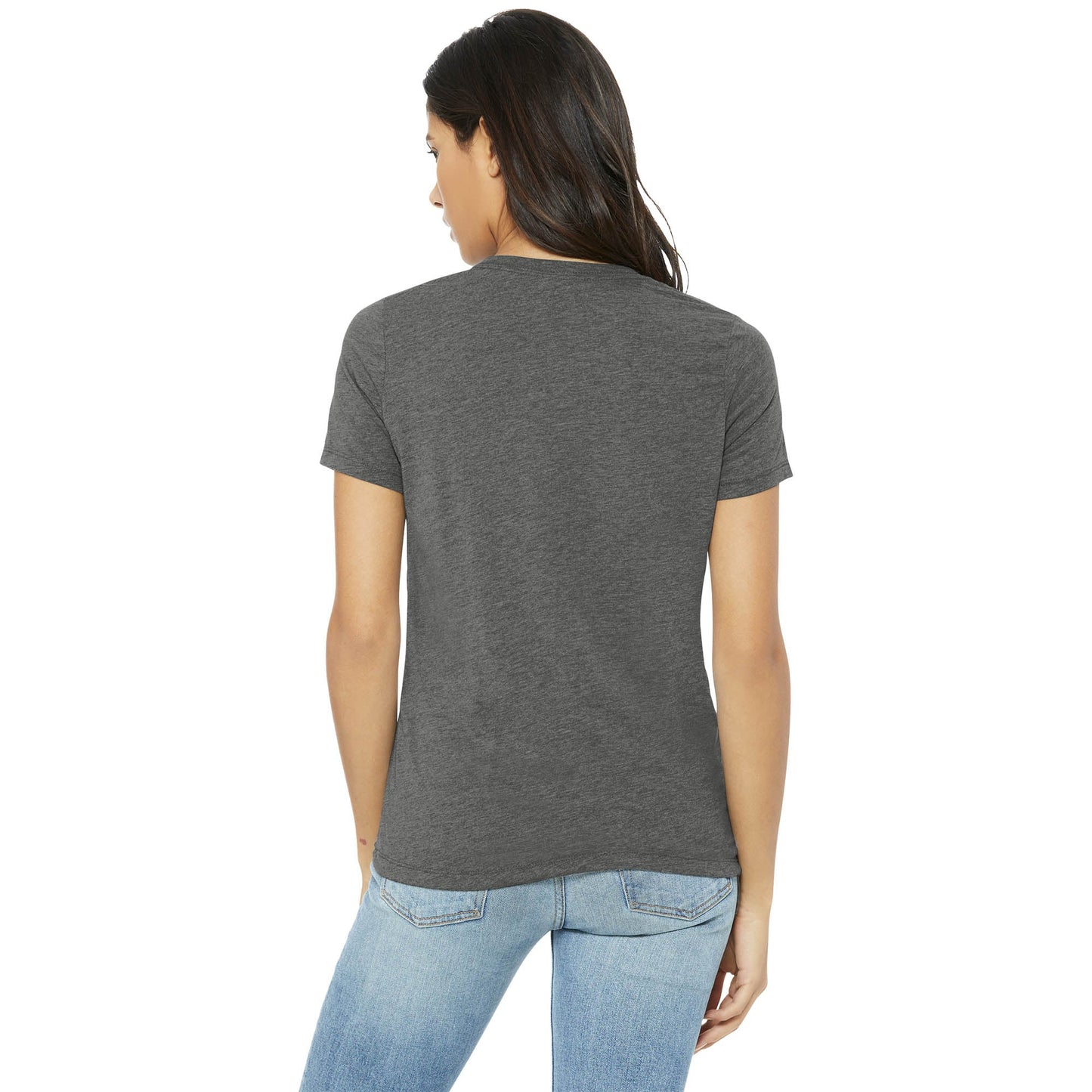Charcoal Black T-Shirt - Bella + Canvas - Relaxed Fit