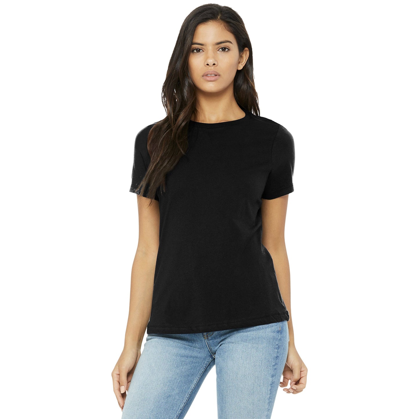 Charcoal Black T-Shirt - Bella + Canvas - Relaxed Fit