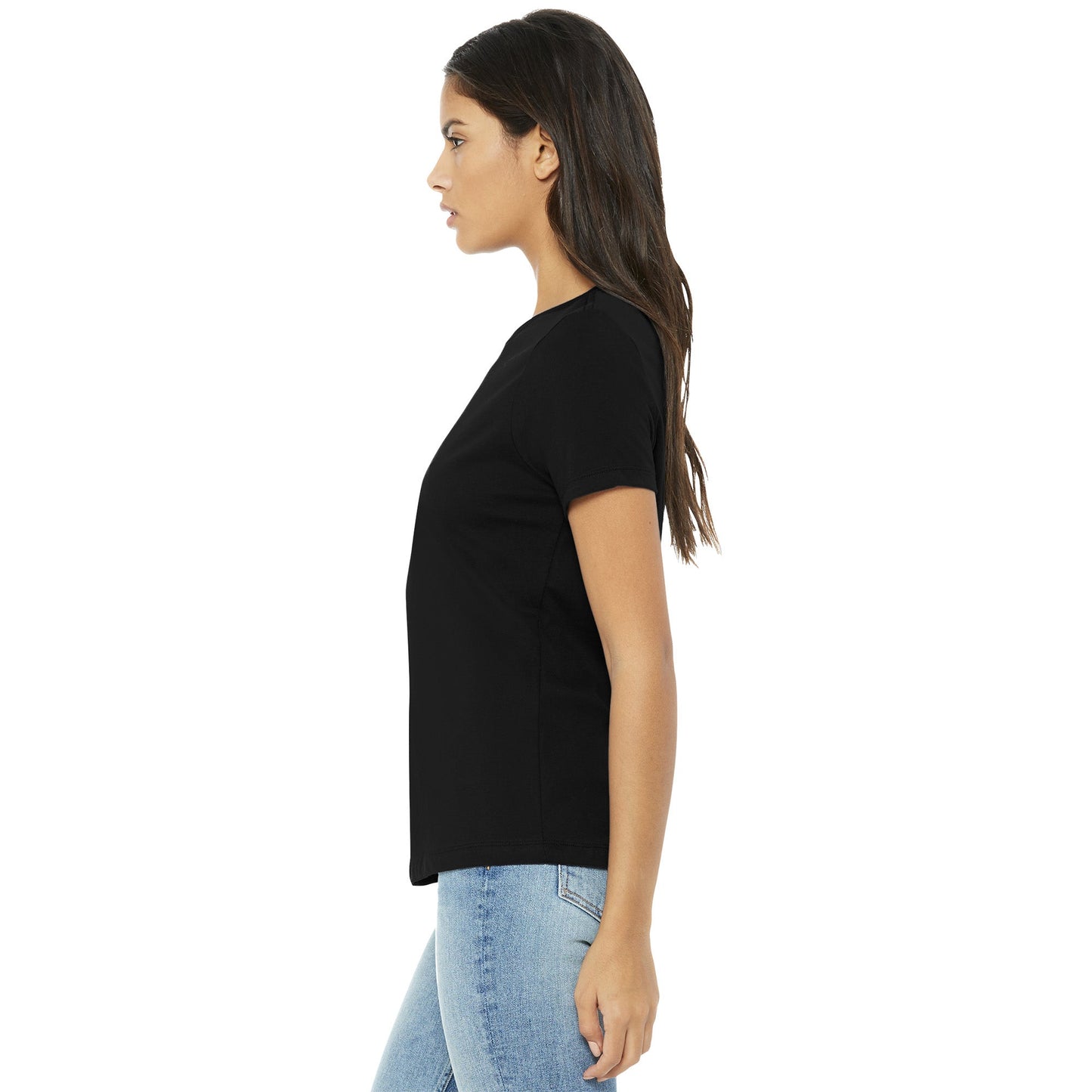 Charcoal Black T-Shirt - Bella + Canvas - Relaxed Fit