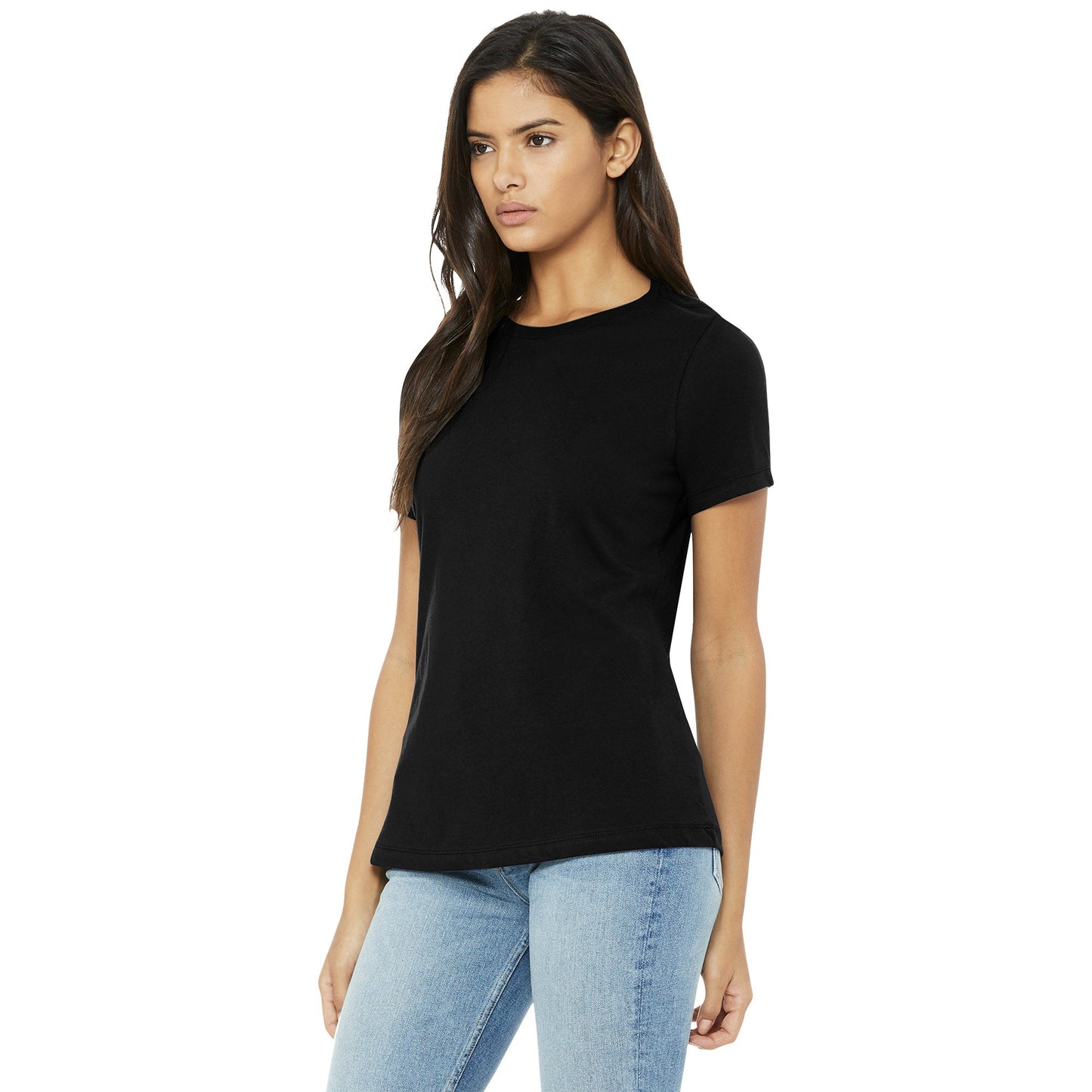 Charcoal Black T-Shirt - Bella + Canvas - Relaxed Fit
