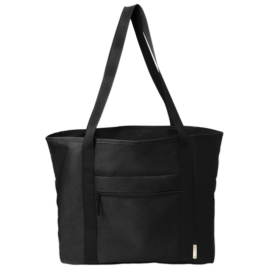 Deep Black Tote Bags - Port Authority - Eco-Friendly Design