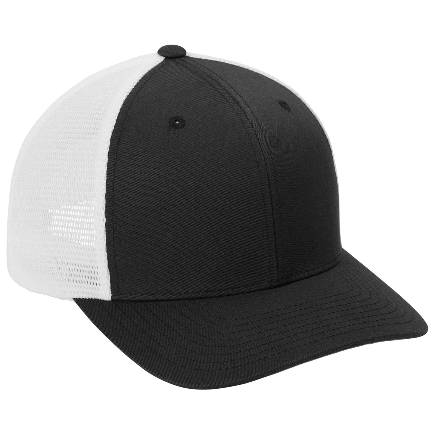 Heather Graphite Ball Cap - Port Authority - Flexfit Tech