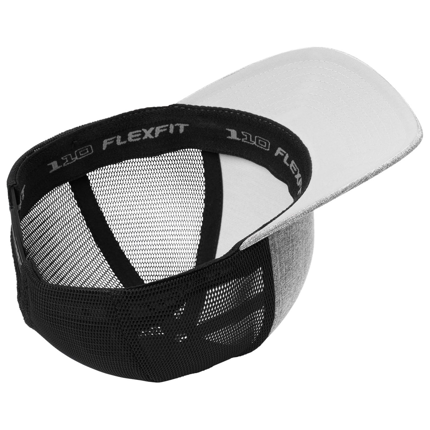 Heather Graphite Ball Cap - Port Authority - Flexfit Tech
