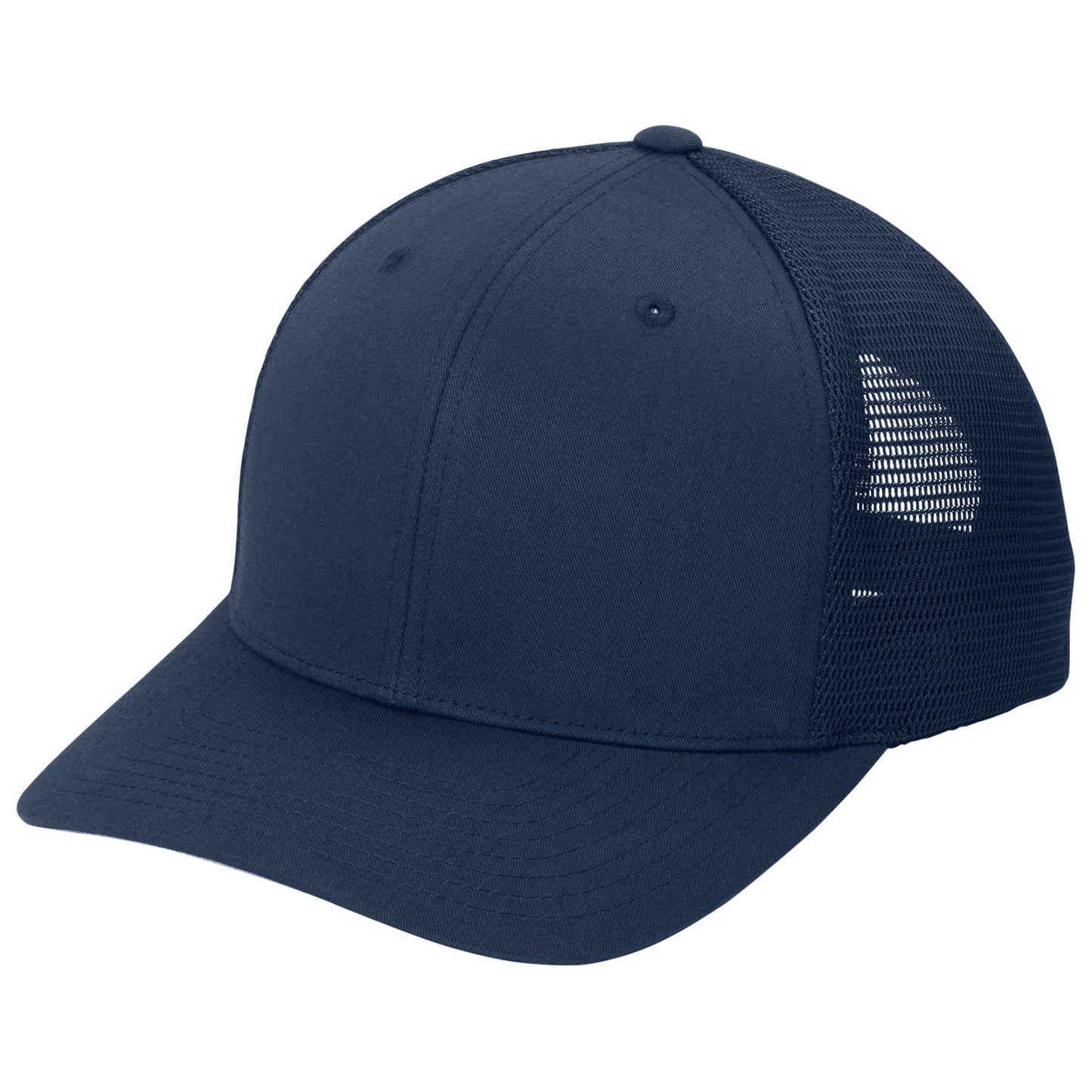 Heather Graphite Ball Cap - Port Authority - Flexfit Tech