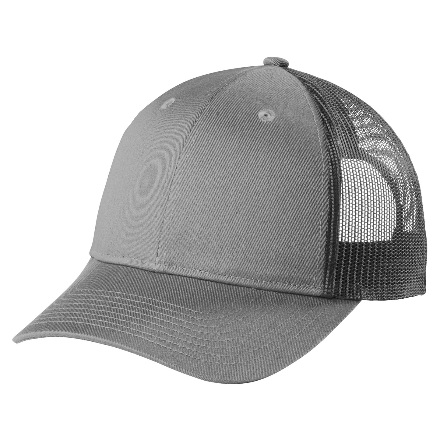 Black Ball Cap - Port Authority - Stylish Cotton Twill - Snapback