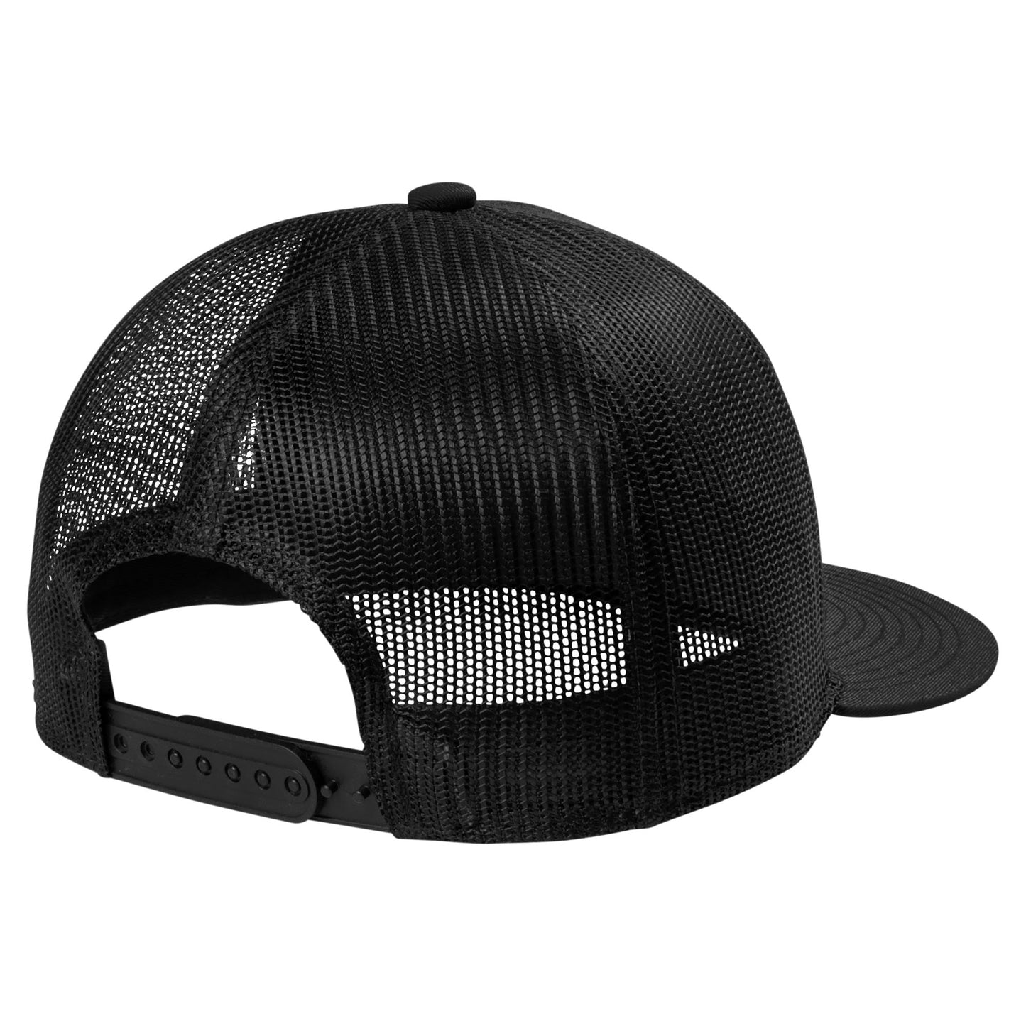 Grey Steel Flat Brim Hat - Port Authority - Stylish Snapback