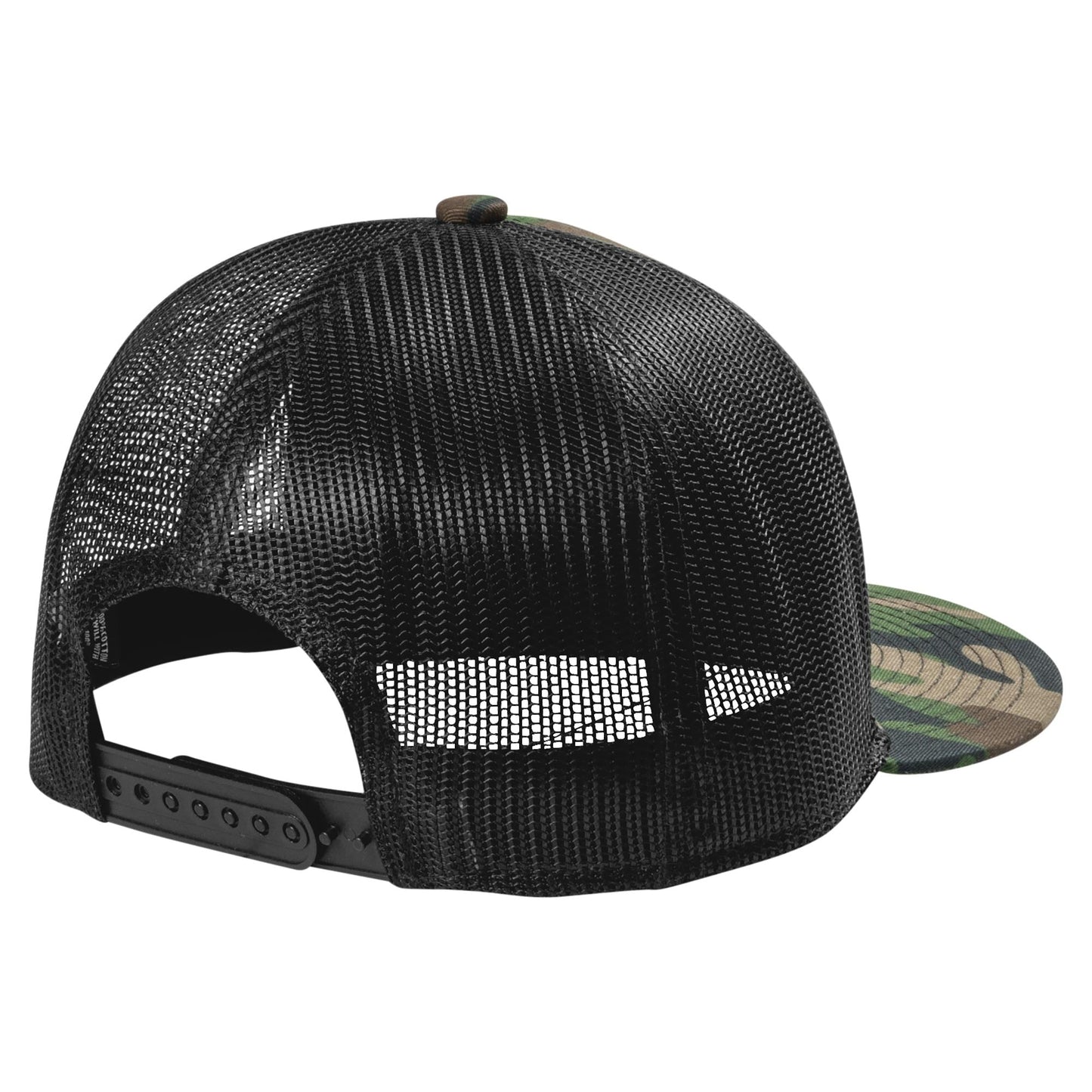 Grey Steel Flat Brim Hat - Port Authority - Stylish Snapback