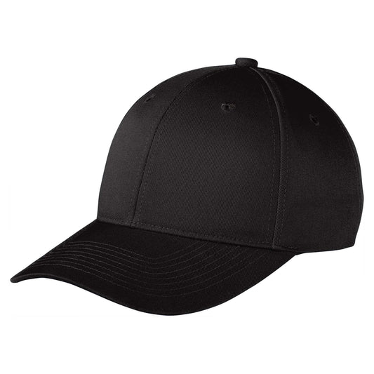 Black Ball Caps - Port Authority - Durable Twill - Quality