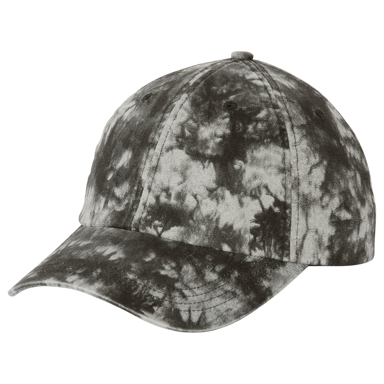 Black Tie-Dye Ball Cap - Port Authority - Unique Design