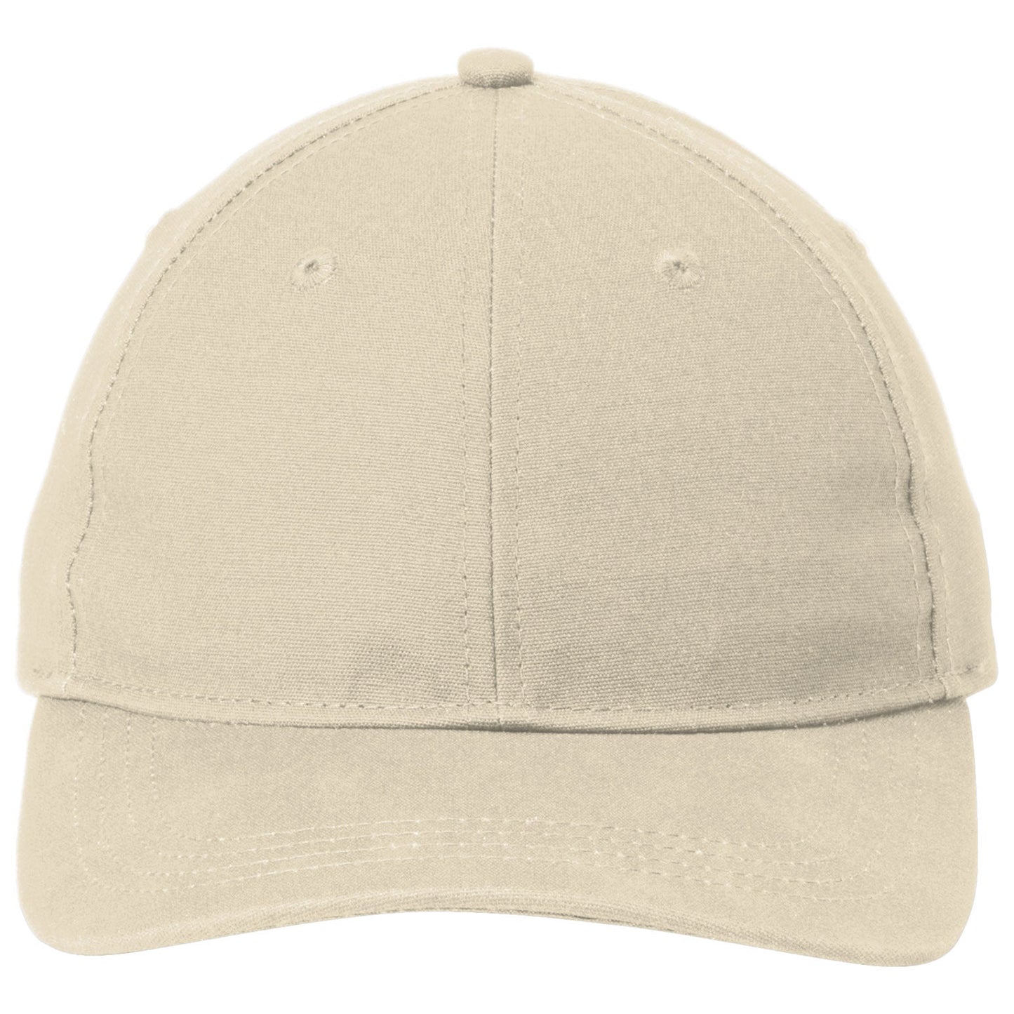 Black Ball Cap - Port Authority - Stylish Leather Strap