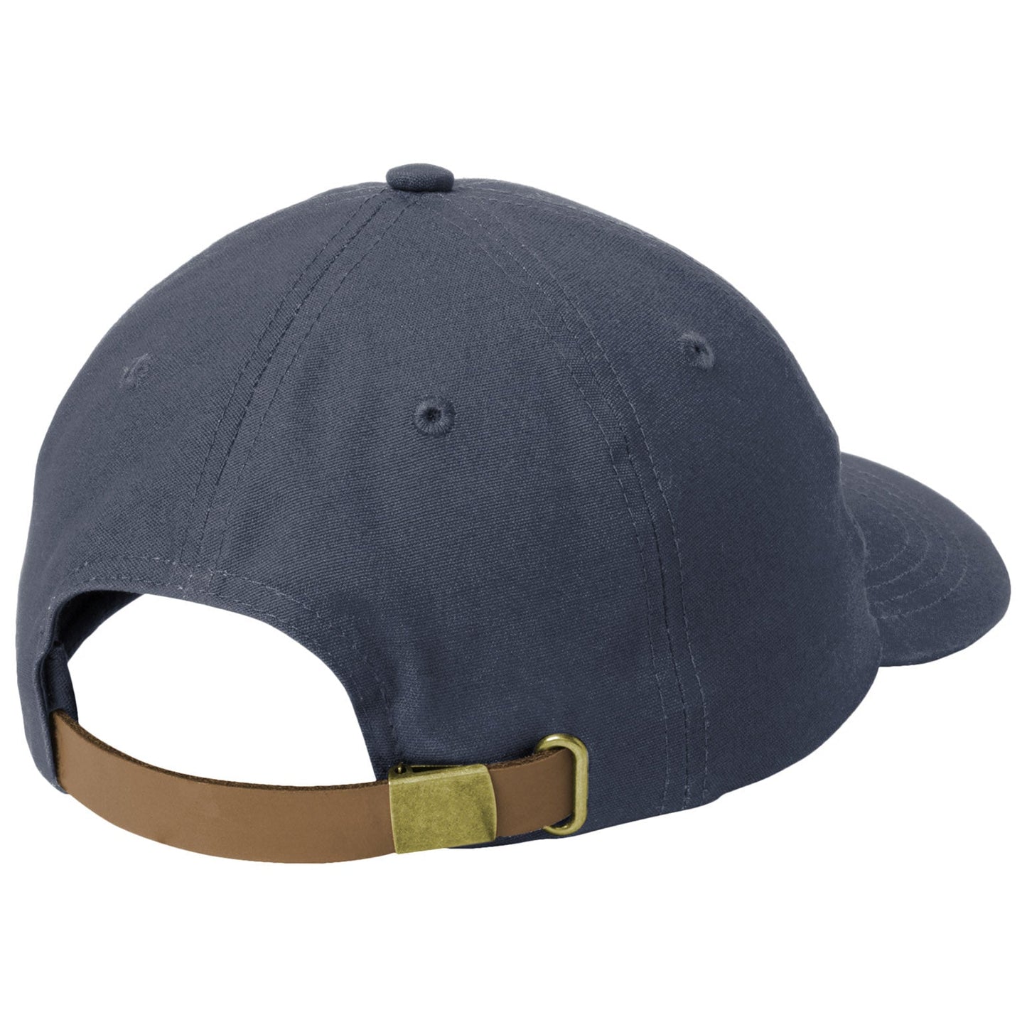 Black Ball Cap - Port Authority - Stylish Leather Strap