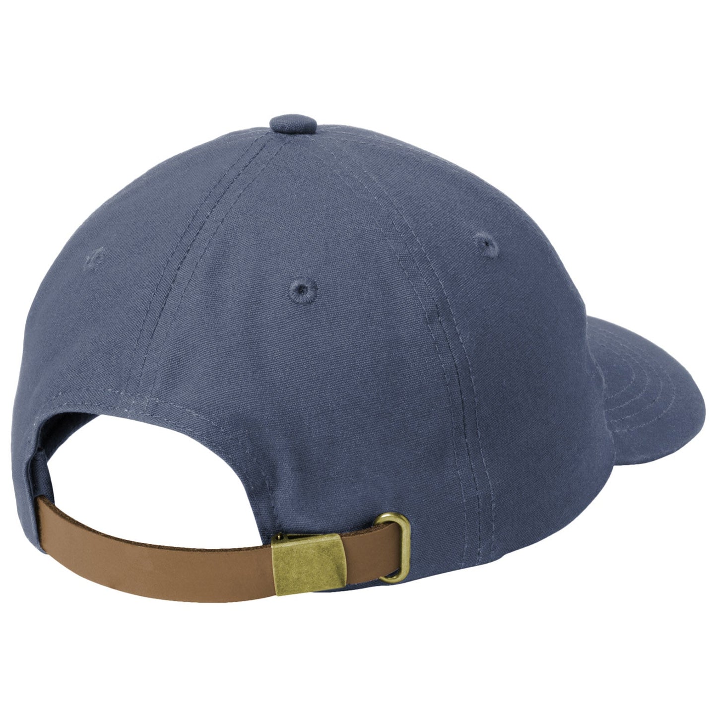 Black Ball Cap - Port Authority - Stylish Leather Strap