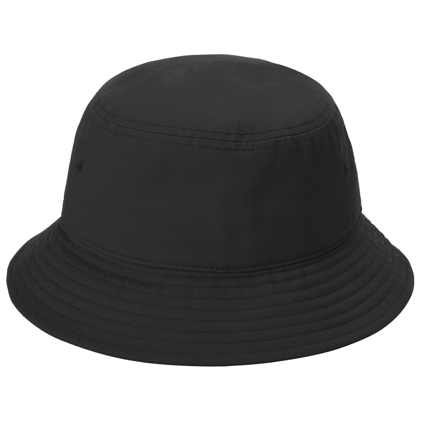 Black Bucket Hats - Port Authority - Stylish Twill