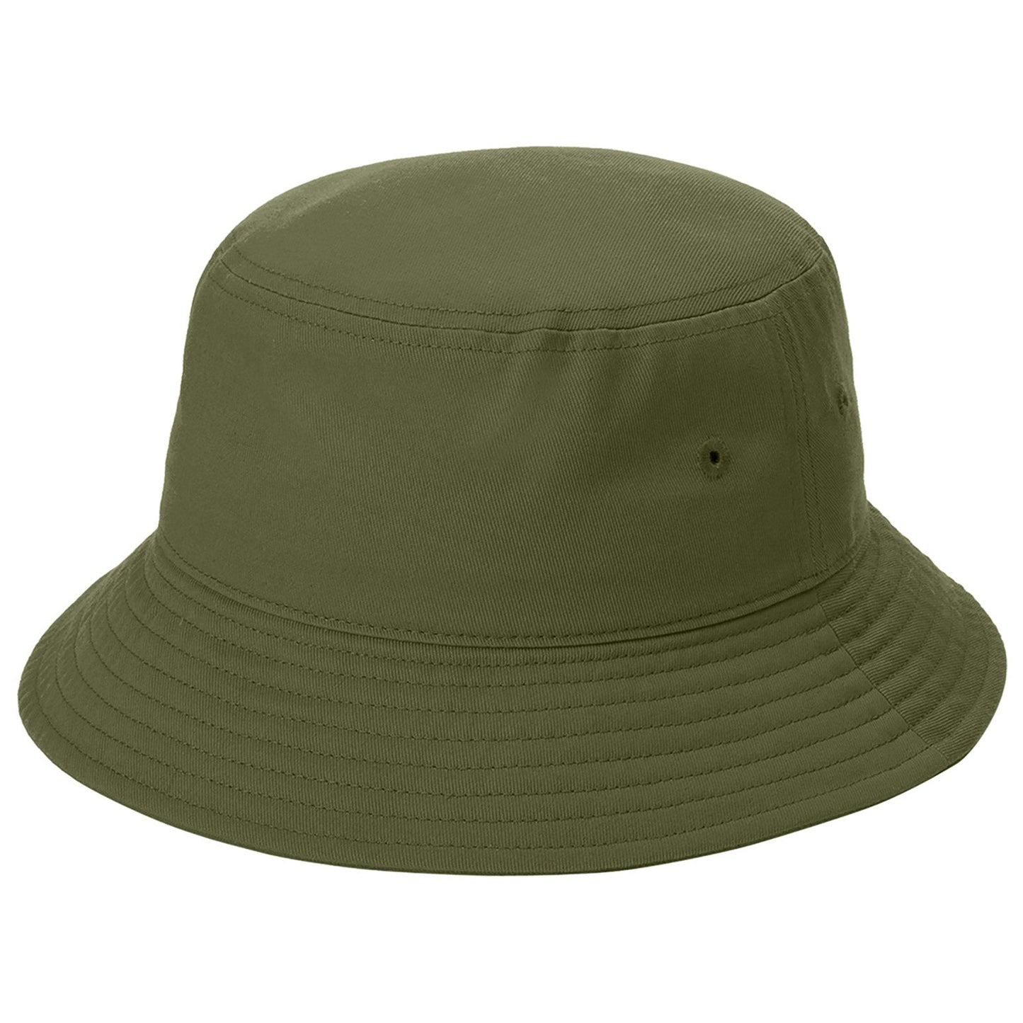 Black Bucket Hats - Port Authority - Stylish Twill