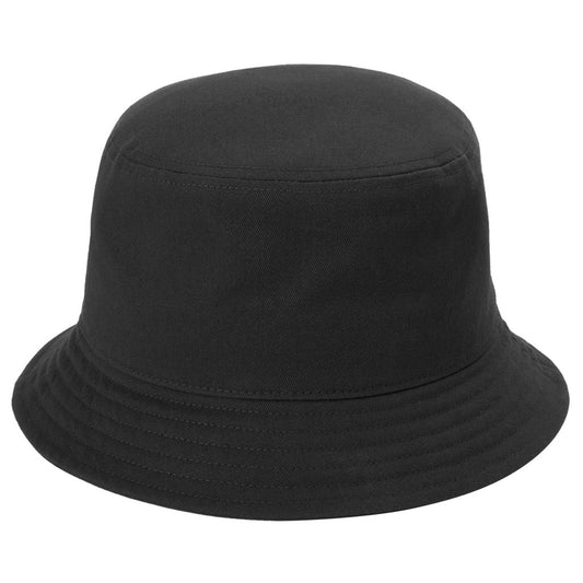 Black Bucket Hats - Port Authority - Stylish Cotton Twill
