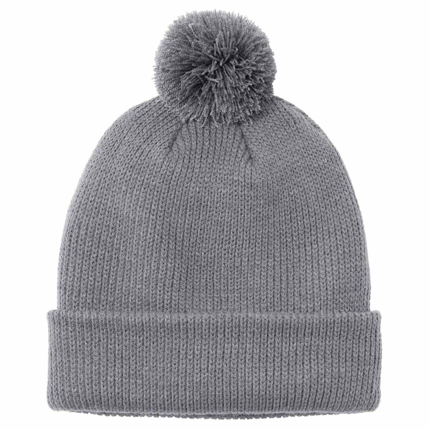 Deep Black Beanie - Port Authority - Stylish Acrylic