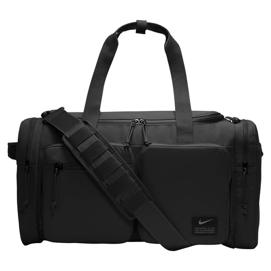 Black Duffel Bags - Nike - Spacious Storage Option