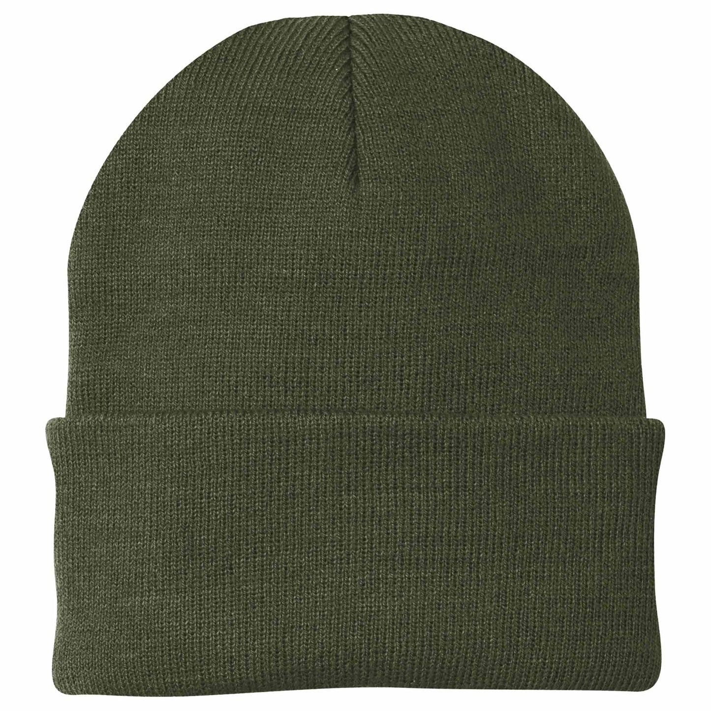 Coyote Brown Beanie - Port & Company - Cozy Accessory