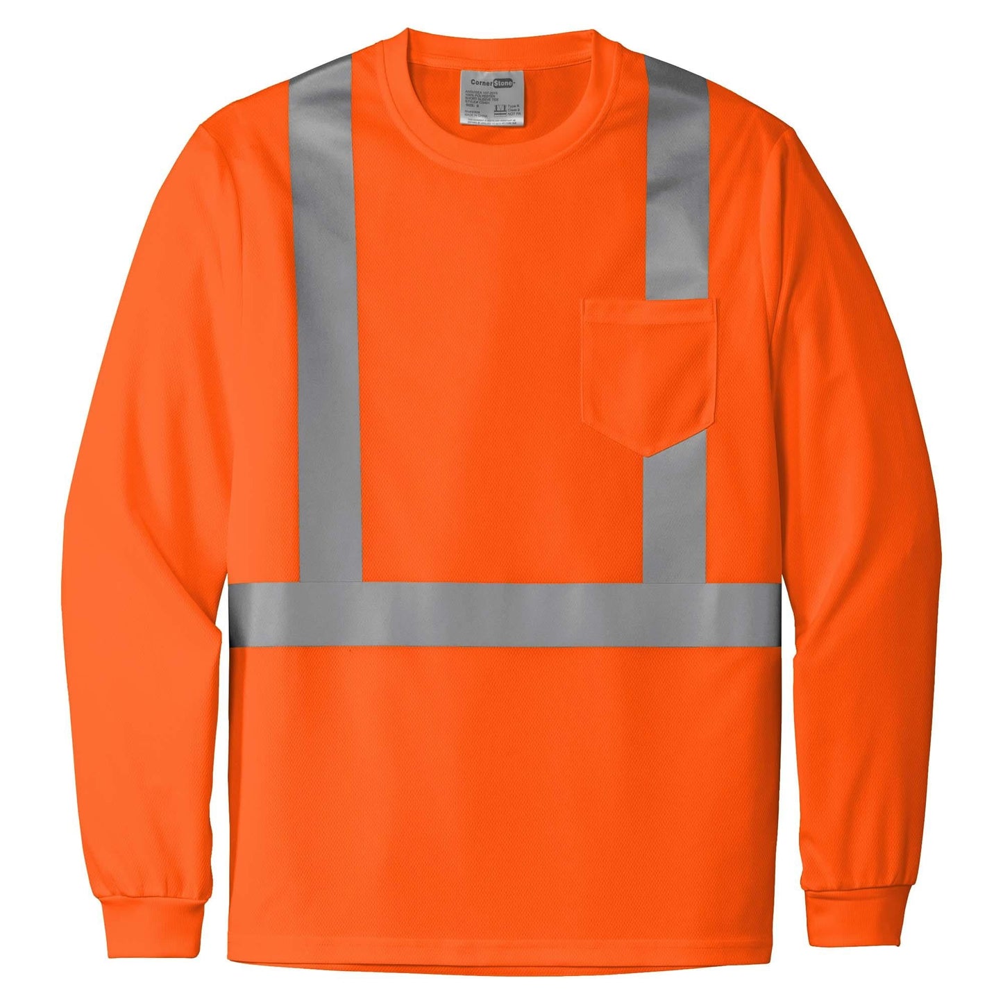 Orange Safety Shirt - Cornerstone - Mesh Comfort