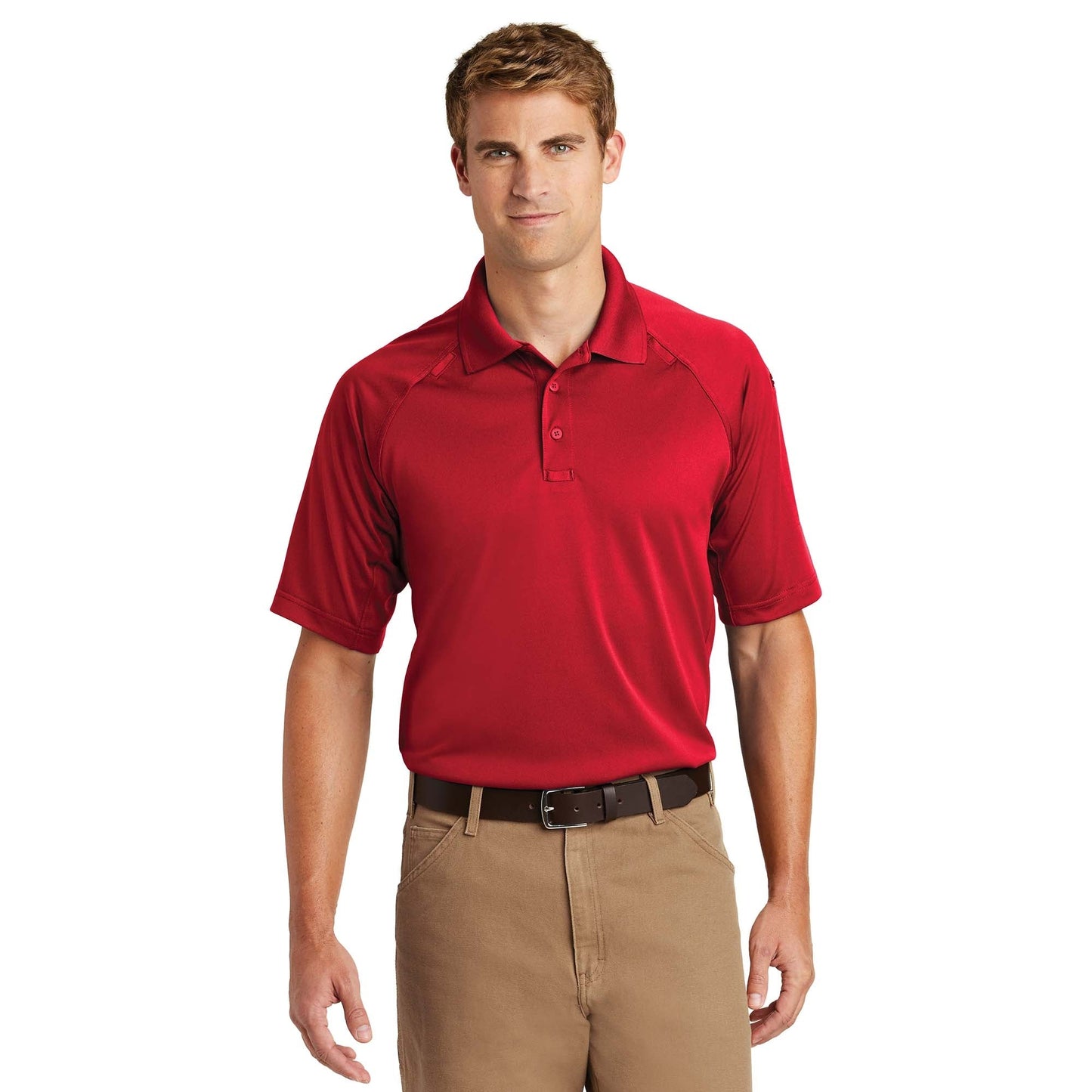 Tactical Green Polo Shirt - Cornerstone - Snag-Proof Quality