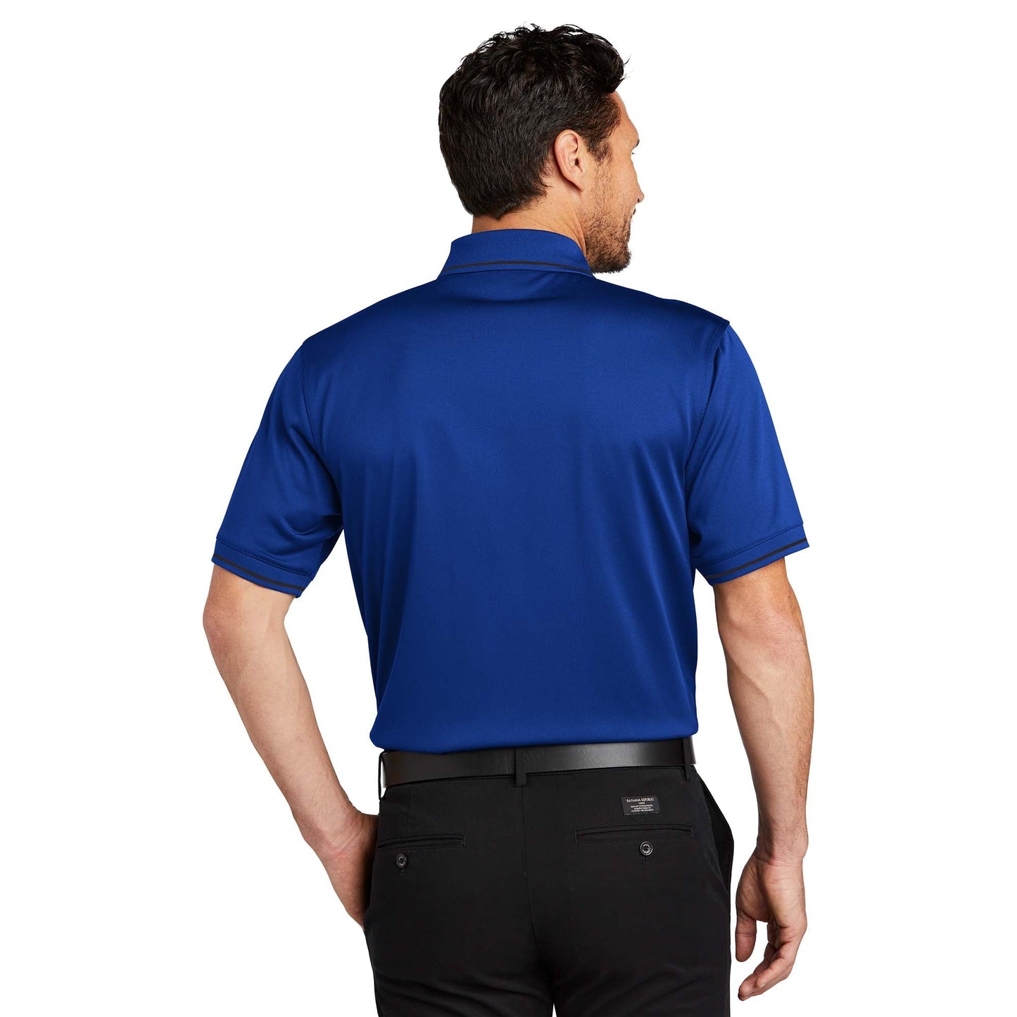 Black/Smoke Grey Polo Shirt - Cornerstone - Snag-Proof