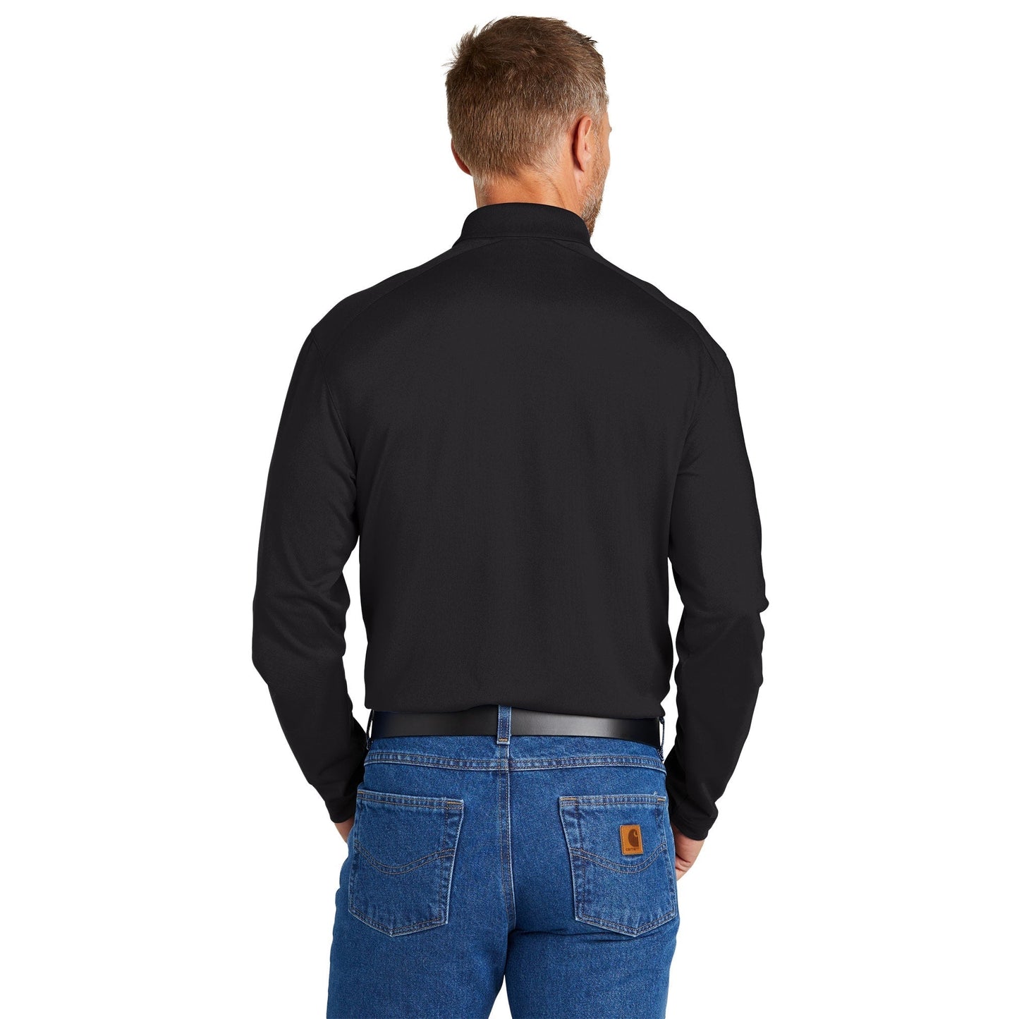 Black Polo Shirts - Cornerstone - Lightweight Comfort