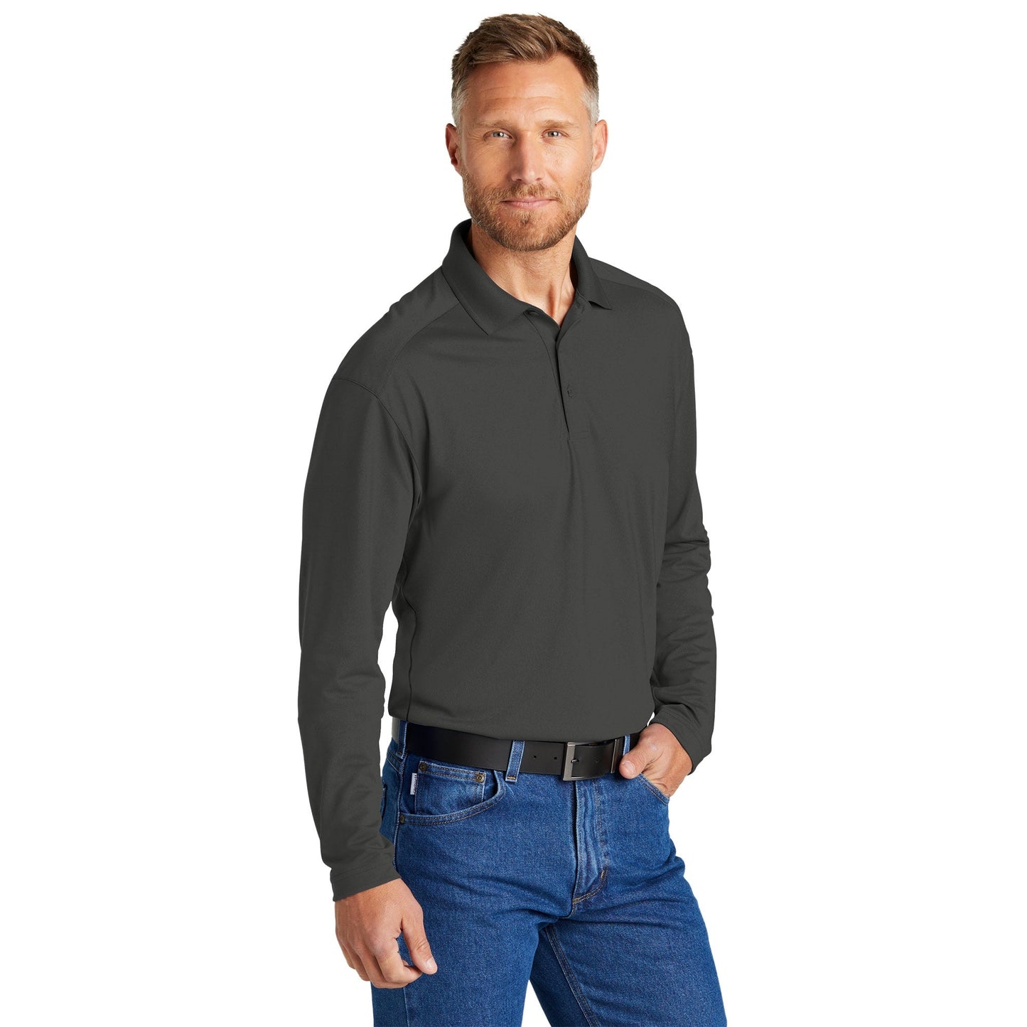 Black Polo Shirts - Cornerstone - Lightweight Comfort