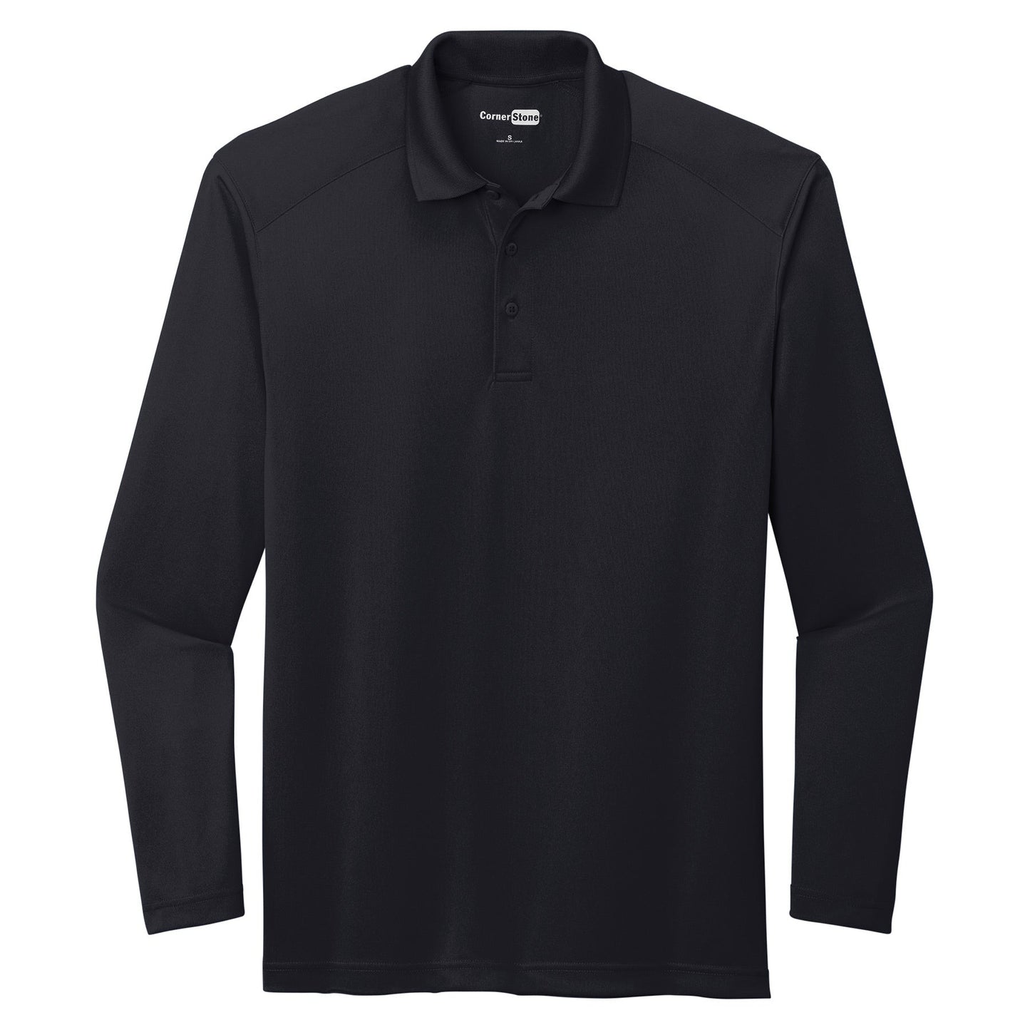 Black Polo Shirts - Cornerstone - Lightweight Comfort