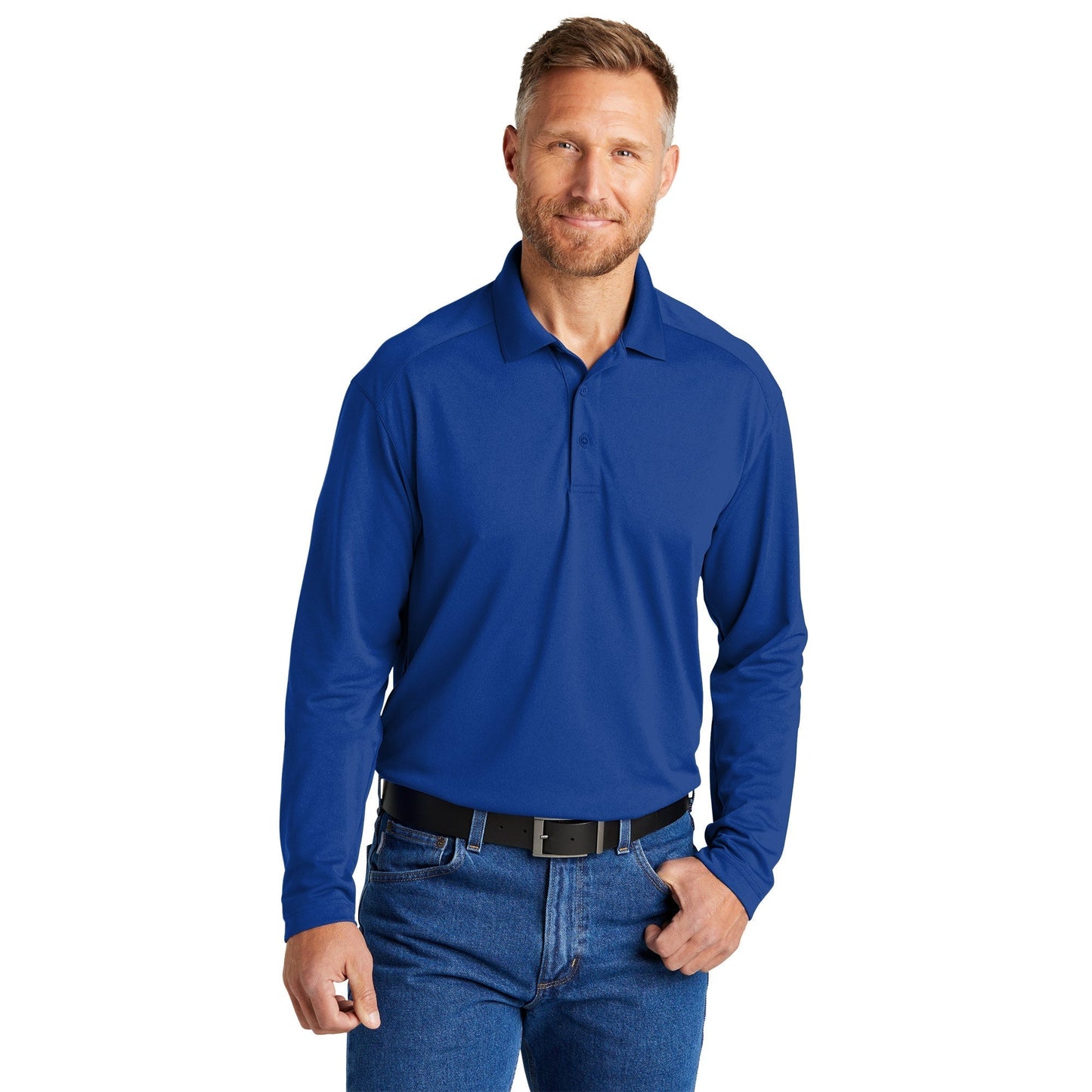 Black Polo Shirts - Cornerstone - Lightweight Comfort