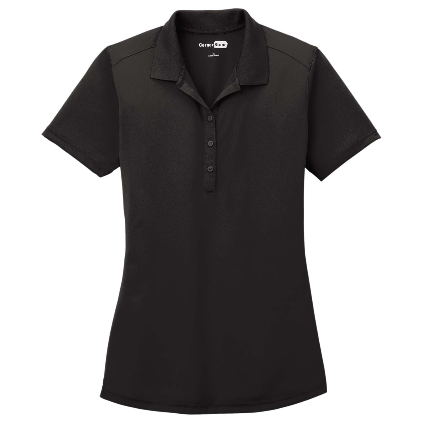 Black Snag-Proof Polo - Cornerstone - Lightweight Fabric