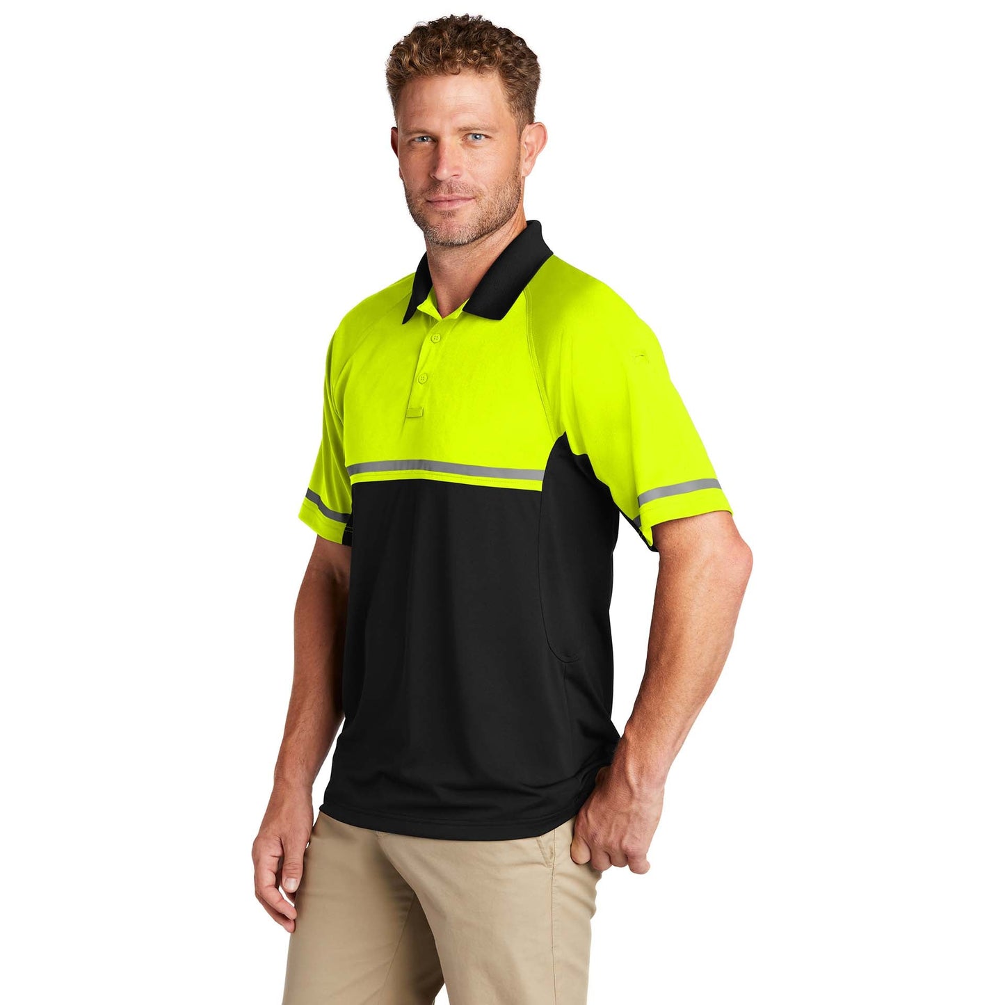Royal/Black Polo Shirt - Cornerstone - Snag-Proof Quality